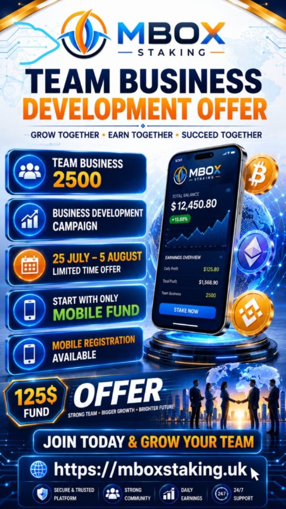 Team Business Development Offer — Thailand Tour